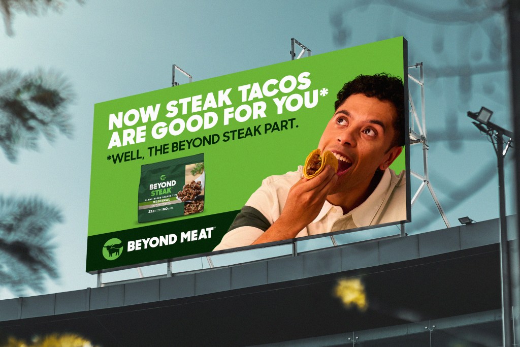 This Changes Everything campaign by Beyond Meat.