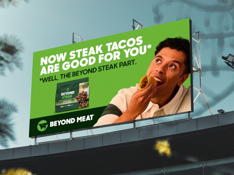 This Changes Everything campaign by Beyond Meat.