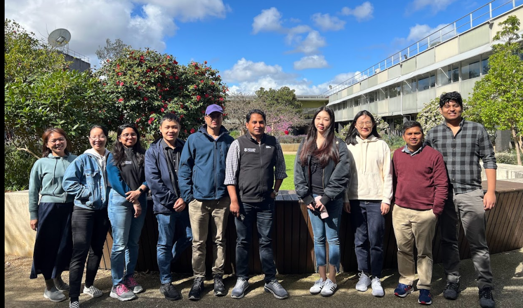 Monash Food Engineering research group led by Associate Professor Sushil Dhital (5th from right).
