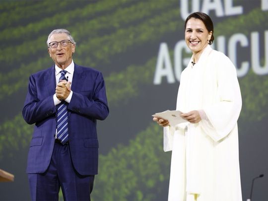 Bill Gates pledges to invest in food security at COP28.