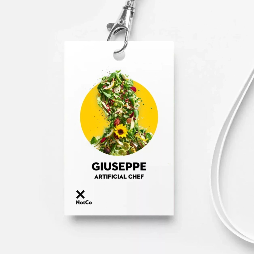 NotCo AI ingredients platform Giuseppe.