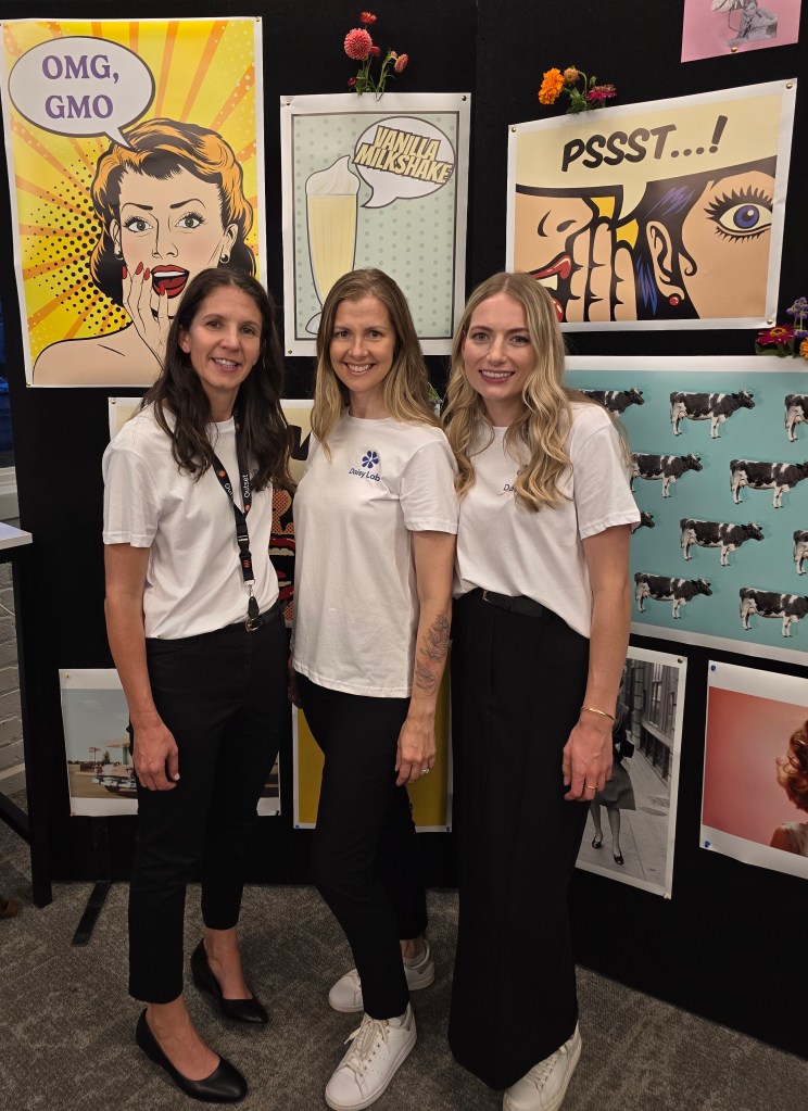 (L-R) Daisy Lab co-founders Nikki Freed, Irina Miller, Emily McIsaac. 