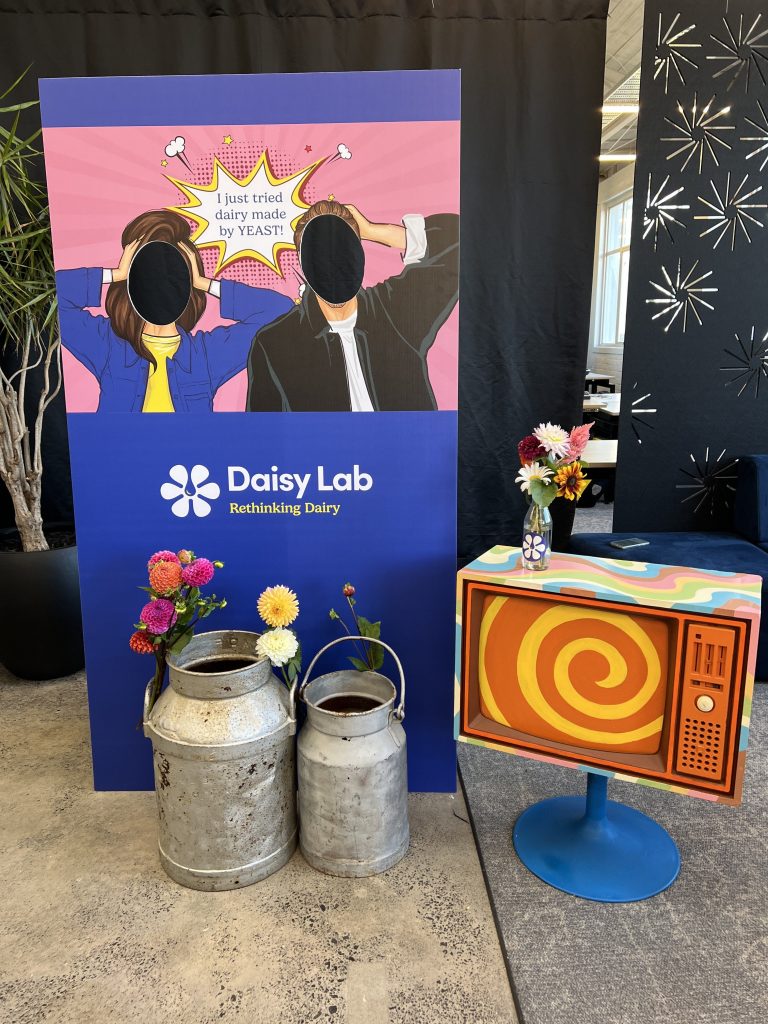 Precision fermentation start-up Daisy Lab recently hosted an invite-only event to showcase their prototype consumer products.