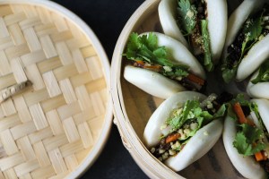 Cultivated pork bao buns from Magic Valley.