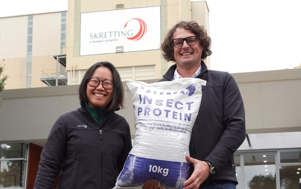 Goterra has announced a new partnership with Skretting to include Australian insect protein in aquaculture feeds.