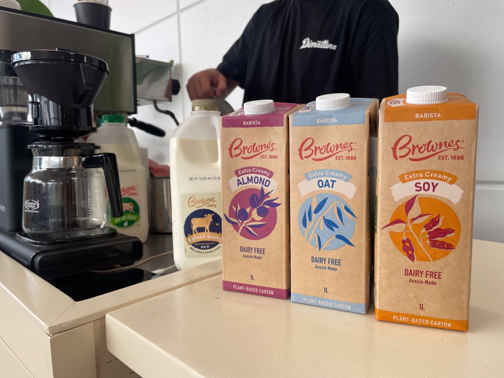 Brownes has launched its first alternative dairy products in the form of oat, almond, and soy milks.