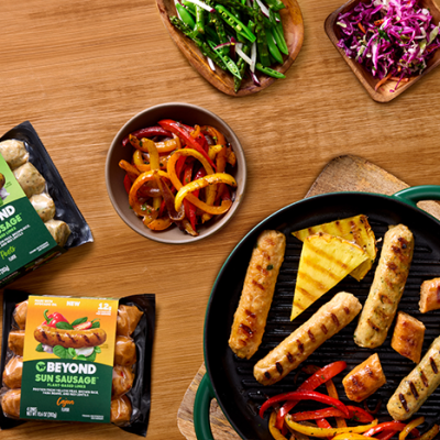 Beyond Meat has launched its first whole food plant-based meat product line – Beyond Sun Sausage.