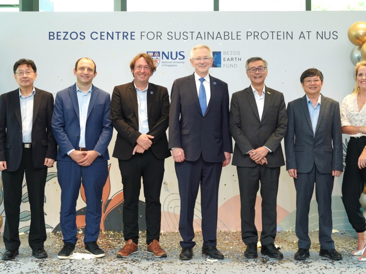 The Bezos Centre for Sustainable Protein at the National University of Singapore (NUS) was launched last week, the first of its kind in Asia.